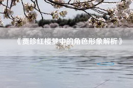 《贾珍红楼梦中的角色形象解析》