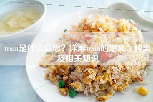 train是什么意思？详解train的定义、种类及相关知识