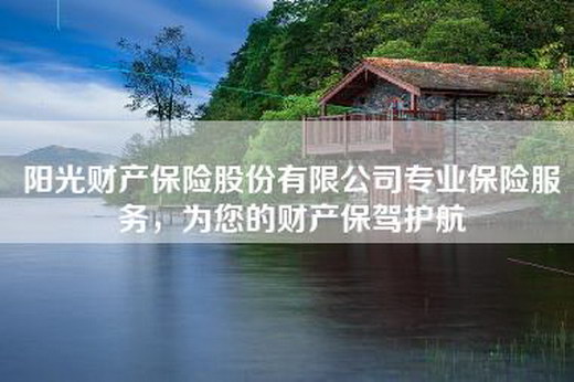 阳光财产保险股份有限公司专业保险服务，为您的财产保驾护航