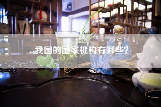 我国的国家机构有哪些？