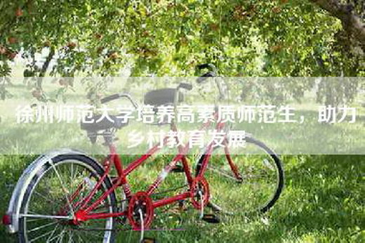 徐州师范大学培养高素质师范生，助力乡村教育发展