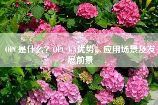 OPC是什么？OPC UA优势、应用场景及发展前景