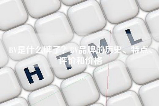 BV是什么牌子？BV品牌的历史、特点、评价和价格
