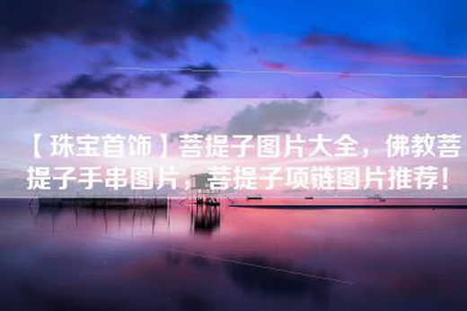 【珠宝首饰】菩提子图片大全，佛教菩提子手串图片，菩提子项链图片推荐！