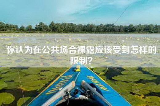 你认为在公共场合裸露应该受到怎样的限制？