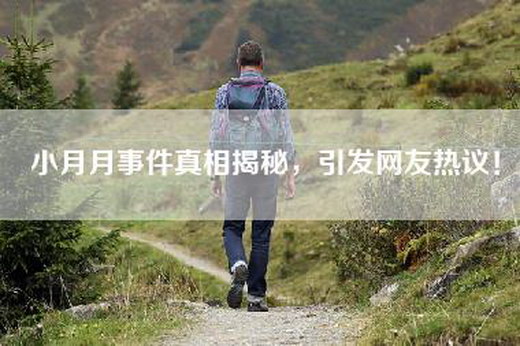 小月月事件真相揭秘，引发网友热议！