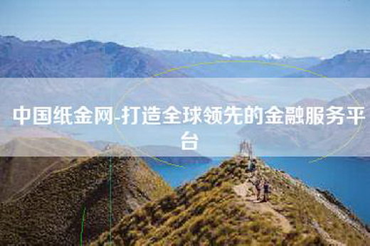 中国纸金网-打造全球领先的金融服务平台
