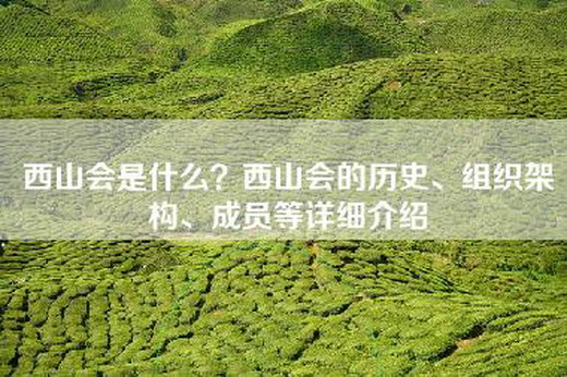 西山会是什么？西山会的历史、组织架构、成员等详细介绍