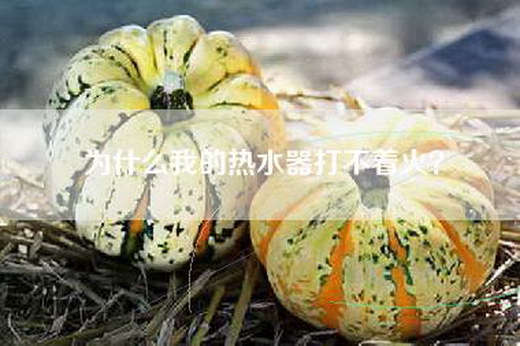 为什么我的热水器打不着火？