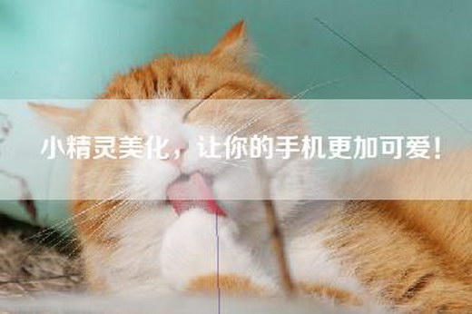小精灵美化，让你的手机更加可爱！