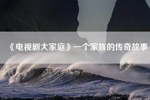《电视剧大家庭》一个家族的传奇故事