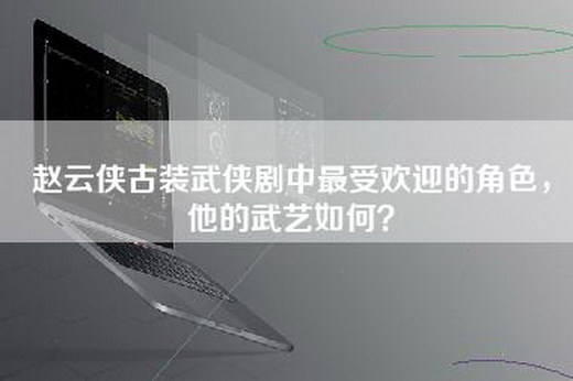 赵云侠古装武侠剧中最受欢迎的角色，他的武艺如何？