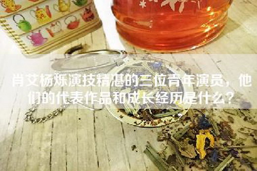 肖艾杨烁演技精湛的三位青年演员，他们的代表作品和成长经历是什么？