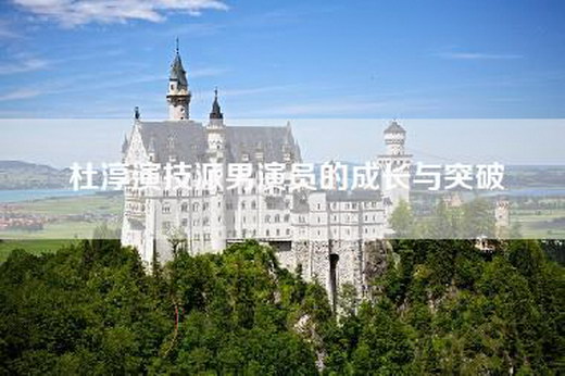 杜淳演技派男演员的成长与突破