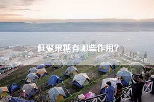 低聚果糖有哪些作用？