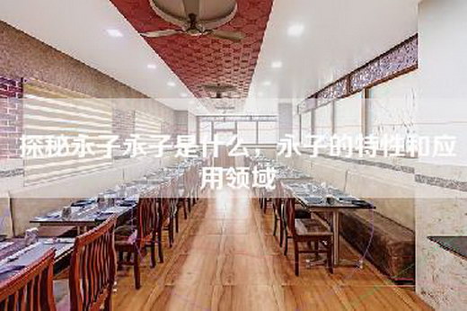 探秘永子永子是什么，永子的特性和应用领域
