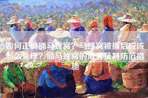 如何正确捅马蜂窝？马蜂窝被捅后应该怎么处理？捅马蜂窝的危害及其防范措施