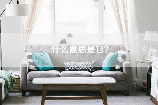 什么意思是乜？