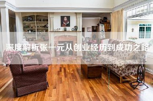 深度解析张一元从创业经历到成功之路